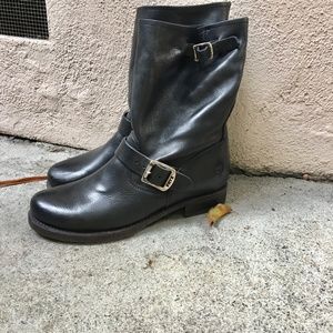 Frye Women’s Veronica Leather Short Boot Black LIKE NEW Sz 8.5